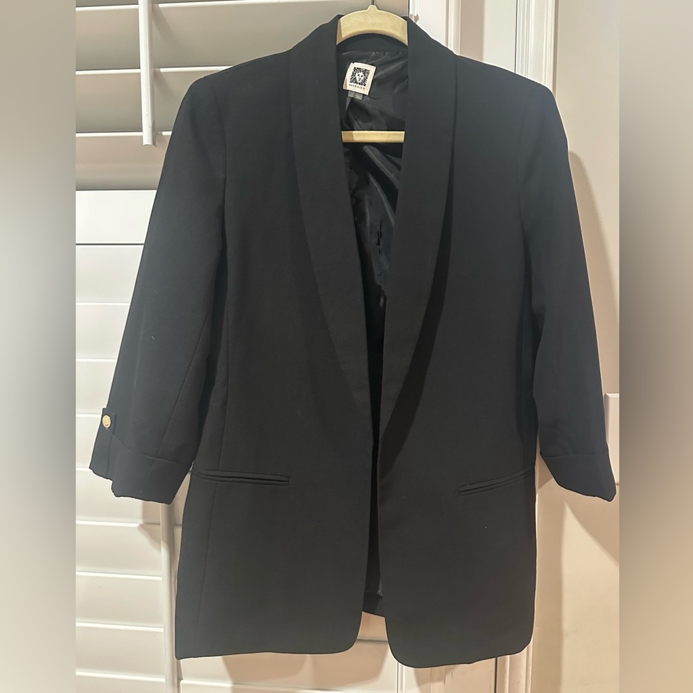 Anne Klein Women’s Black Jacket - Size Medium
